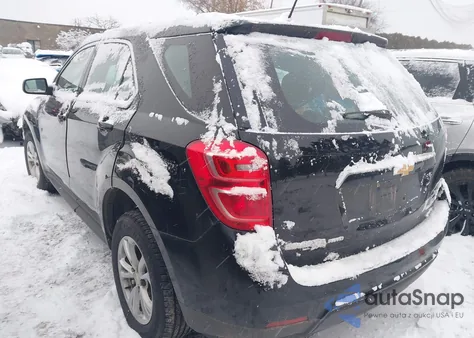 2017 Chevrolet Equinox Ls z USA, uszkodzony, nr VIN 2GNFLEEK1H6255887